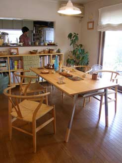 Norito Table　ノリト・テーブル　ダイニングテーブル　　Yチェアー