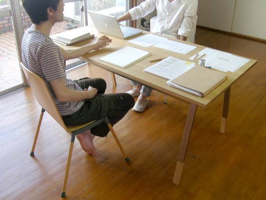 ノリト・テーブル　ミーティングNorito Table　ノリトテーブル　ダイニングテーブル　仕事机